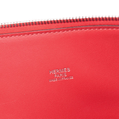 Hermes Taurillon Clemence Bolide 31 Rouge Pivoine 7 of 11