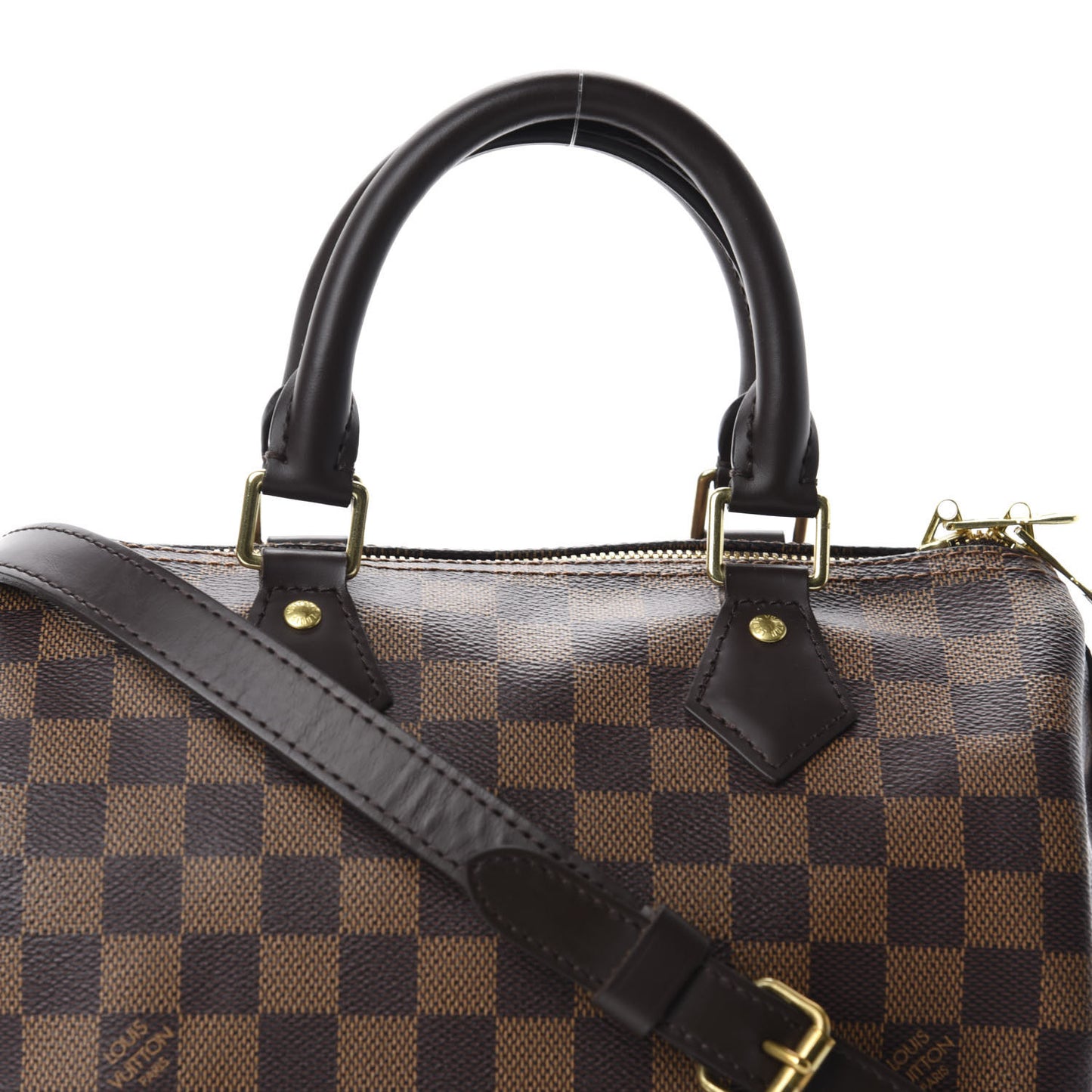 Damier Ebene Speedy Bandouliere 25