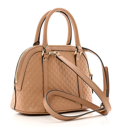 Gucci Soft Microguccissima Mini Dome Bag Camelia 3 of 10
