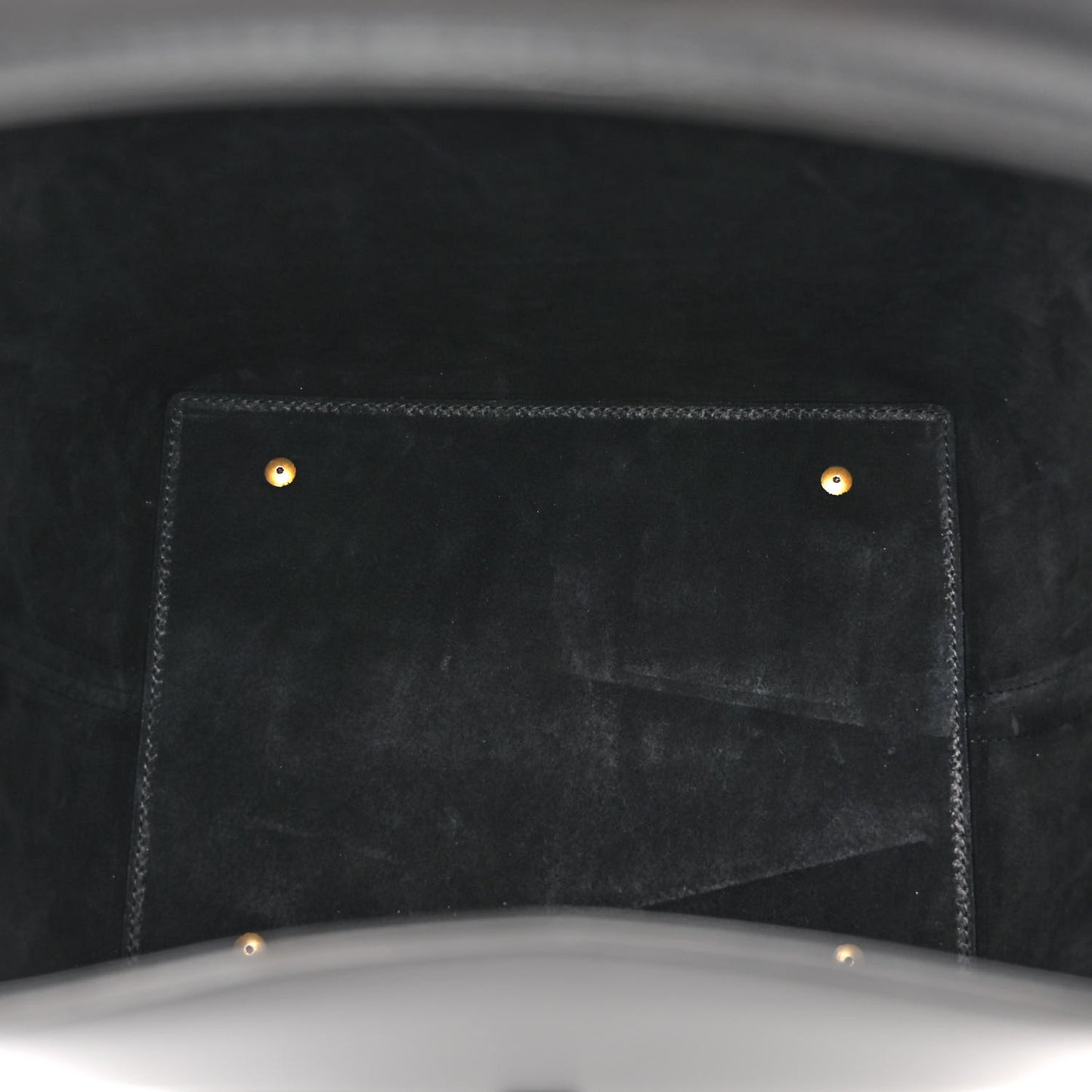 Shiny Calfskin Le 37 Bucket Bag Black
