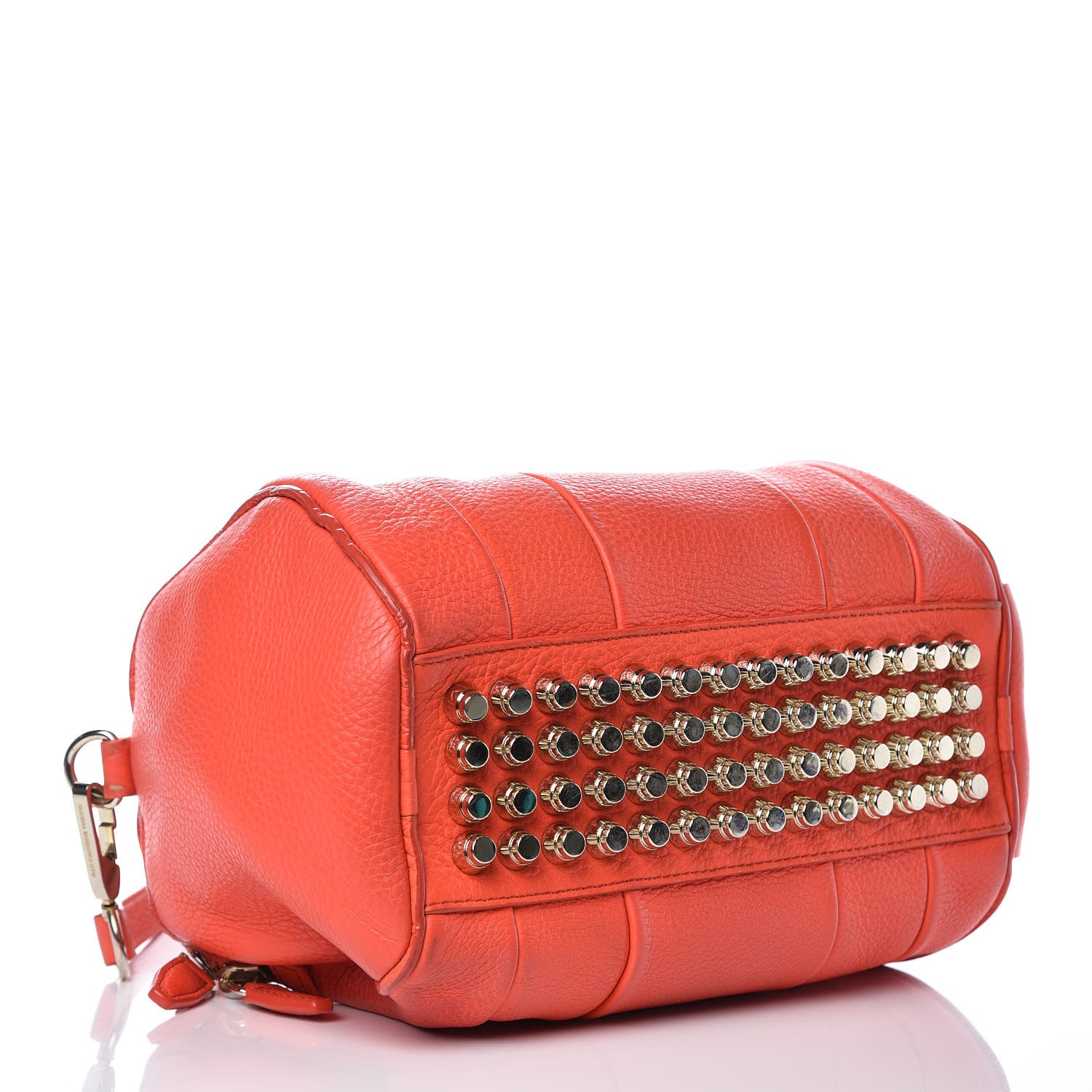 Alexander Wang Pebbled Lambskin Rockie Tang Pale Gold Hardware 5 of 14