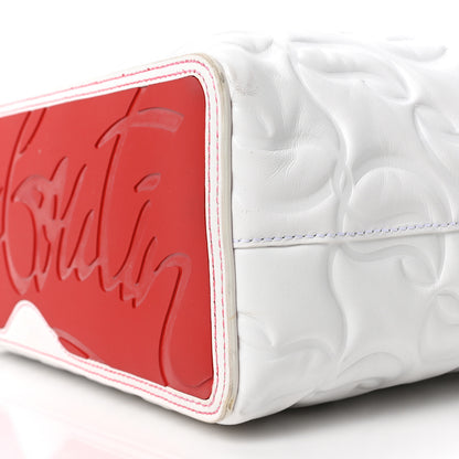 Christian Louboutin Nappa Embossed Small East West Cabata Tote White 10 of 10