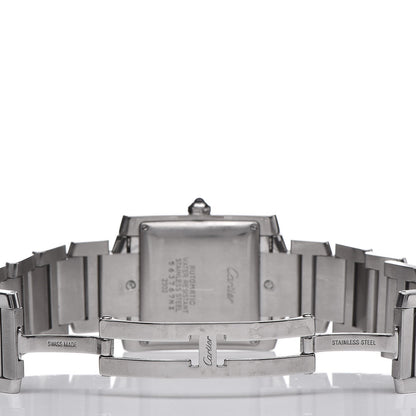 Cartier Stainless Steel 28mm Tank Francaise Automatic Watch 5 of 6