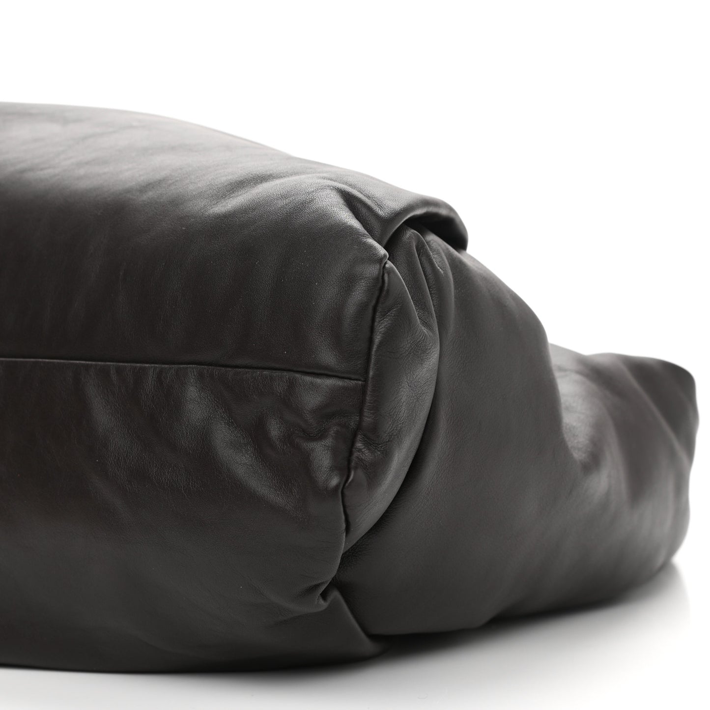 Smooth Butter Calfskin Small The Shoulder Pouch Fondente