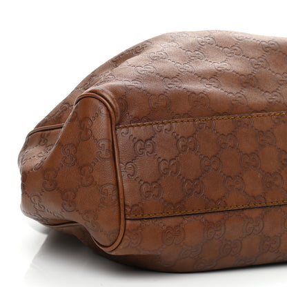 Gucci Guccissima Medium Sukey Tote Brown 9 of 16