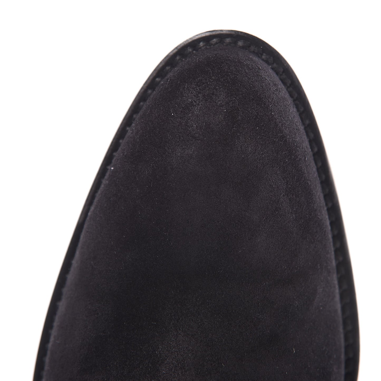 Suede Fringe Curtis 80 Ankle Boots 38.5 Black
