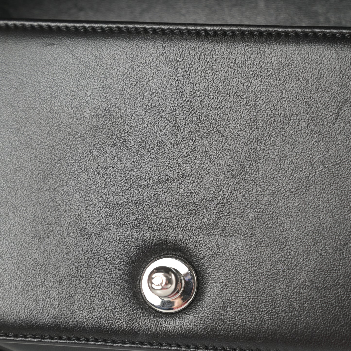 Lambskin Tweed Sequin Quilted Small Boy Flap Black
