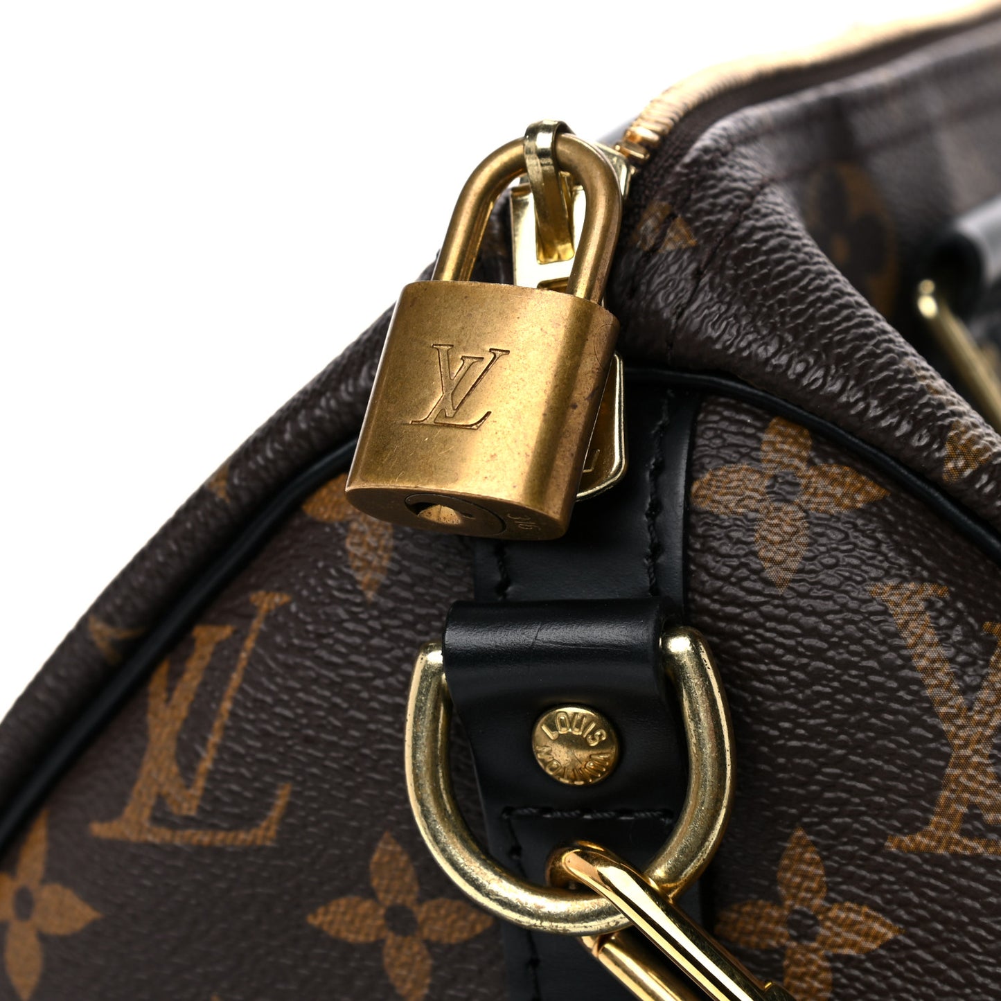 Monogram My World Tour Speedy Bandouliere 30 Black