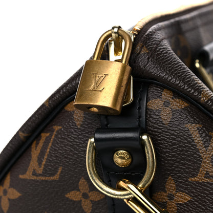 Louis Vuitton Monogram My World Tour Speedy Bandouliere 30 Black 18 of 19