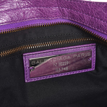 Balenciaga Agneau Classic Hardware City Ultraviolet 7 of 8