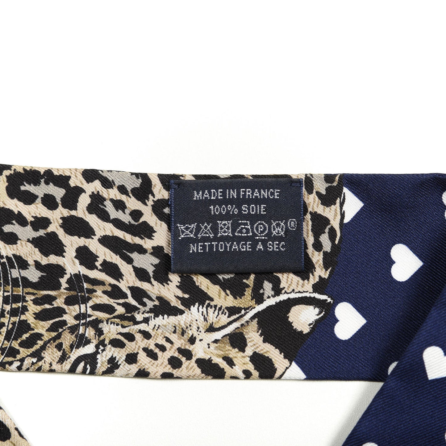 Silk Jungle Love Twilly Marine Rouge Brun