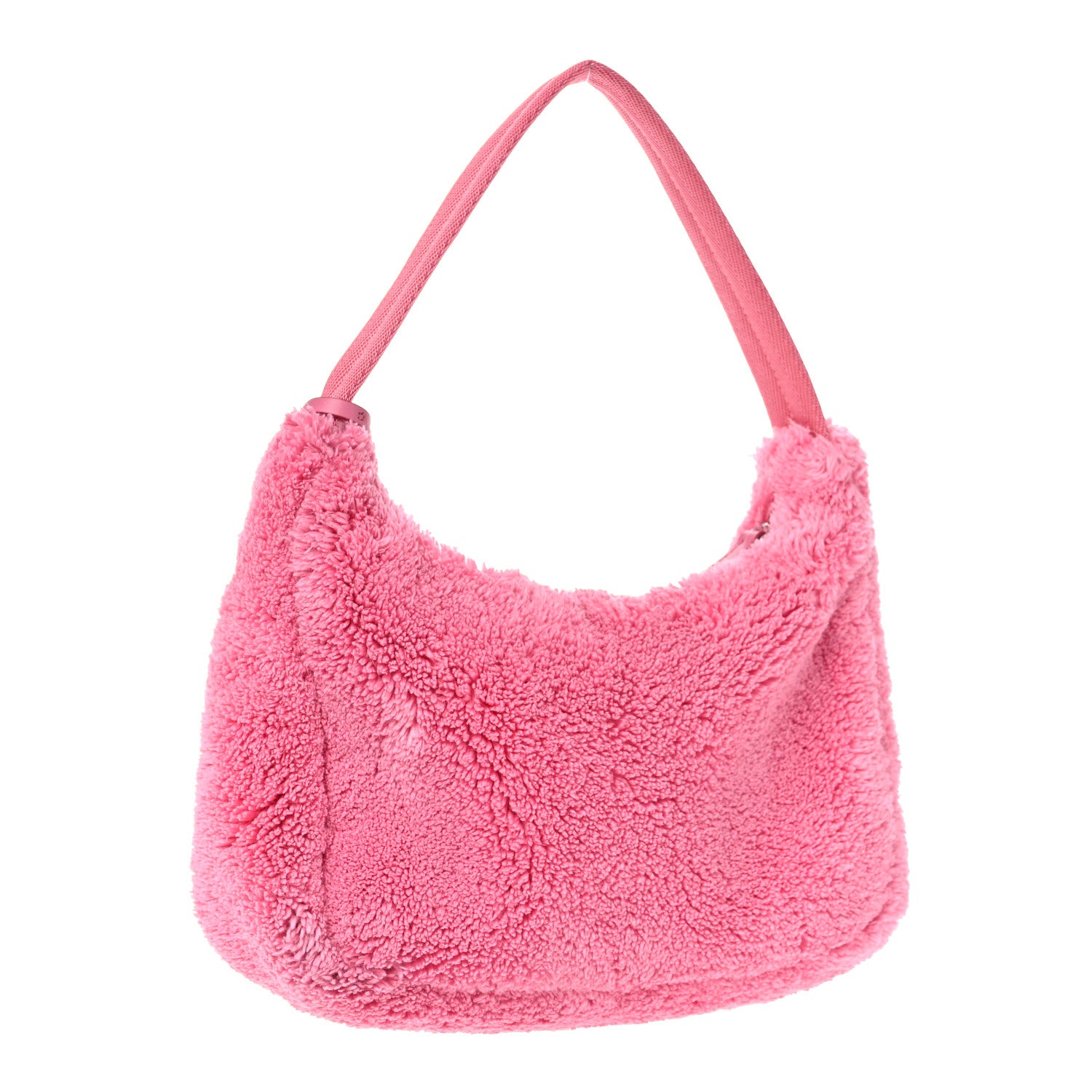 Prada Terry Cloth Mini Re-Edition 2000 Bag Petalo Black 3 of 9