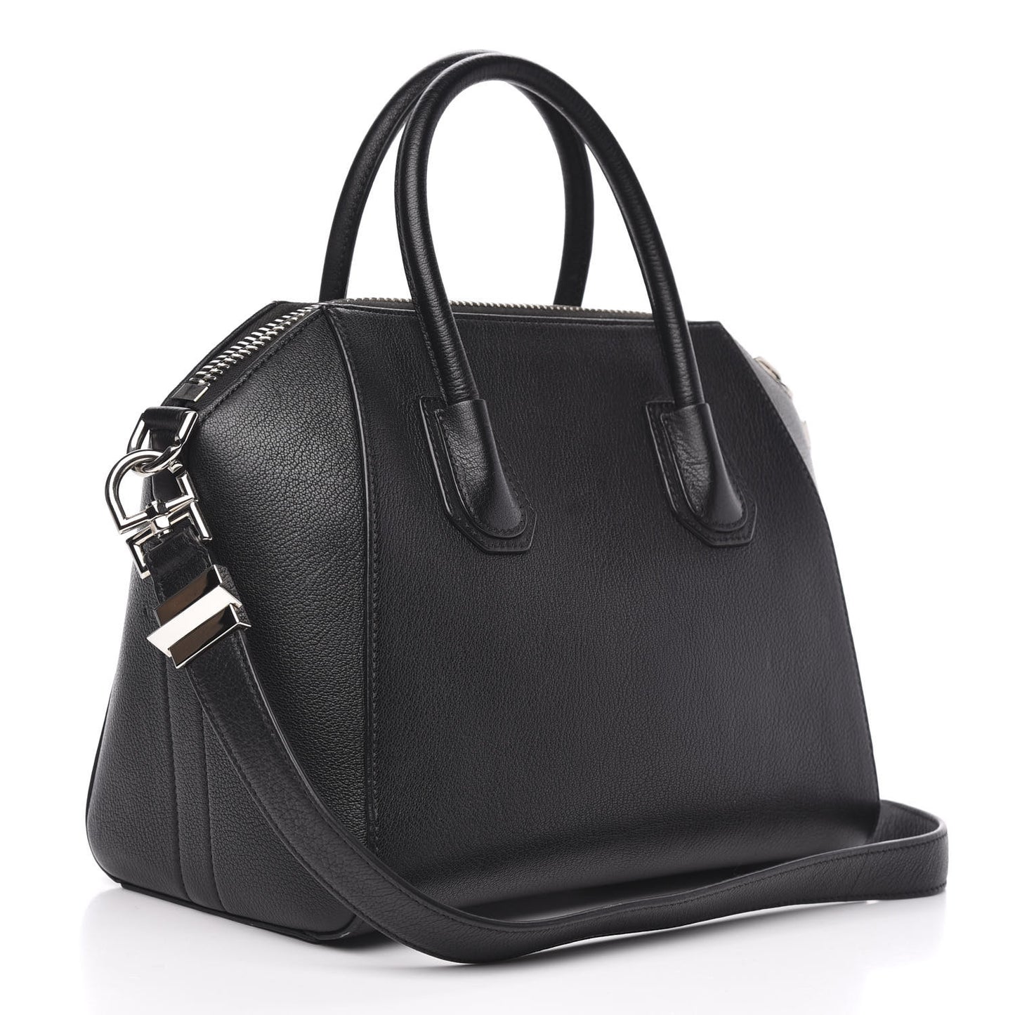 Sugar Goatskin Small Antigona Black