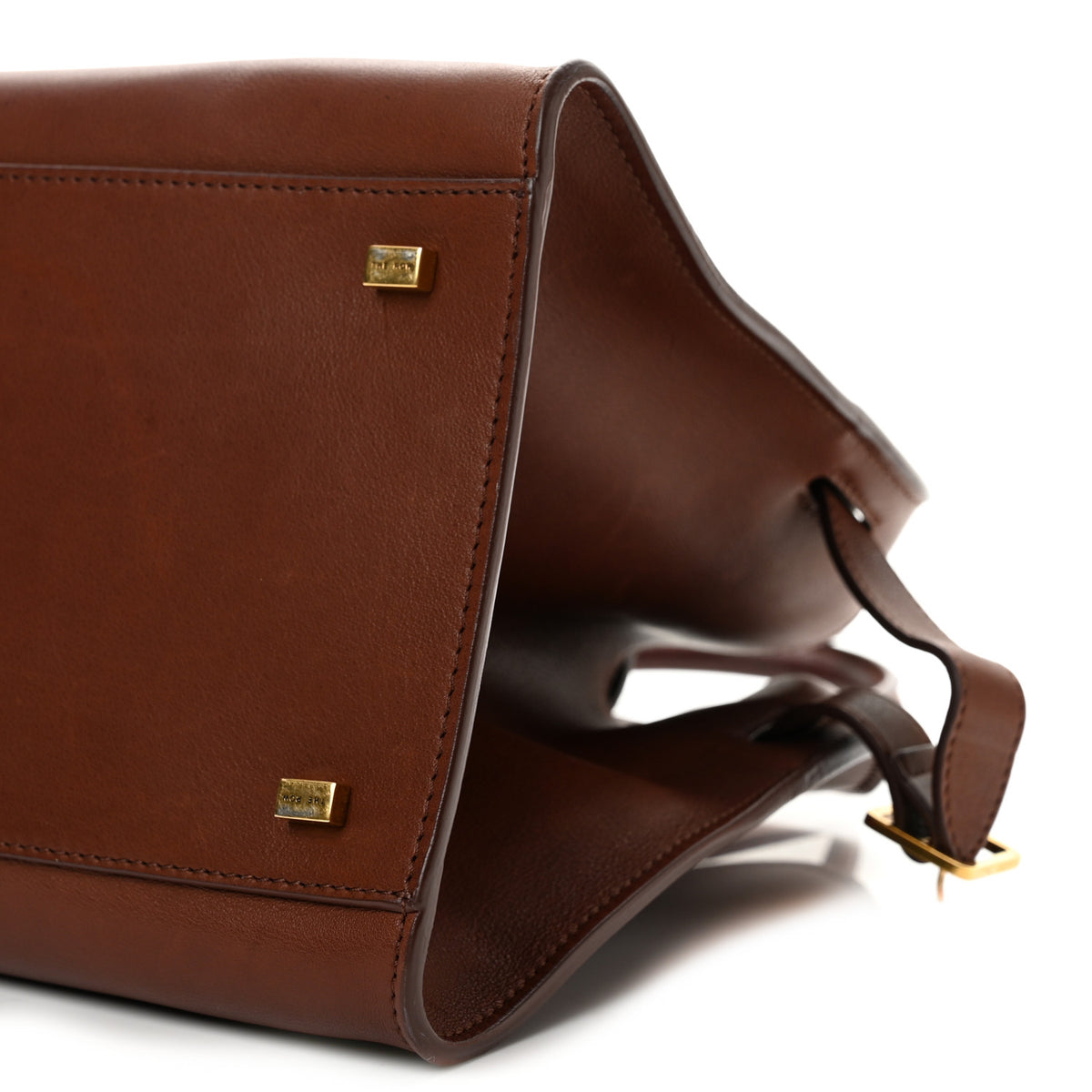 Polished Saddle Calfskin Soft Margaux 12 New Burgundy