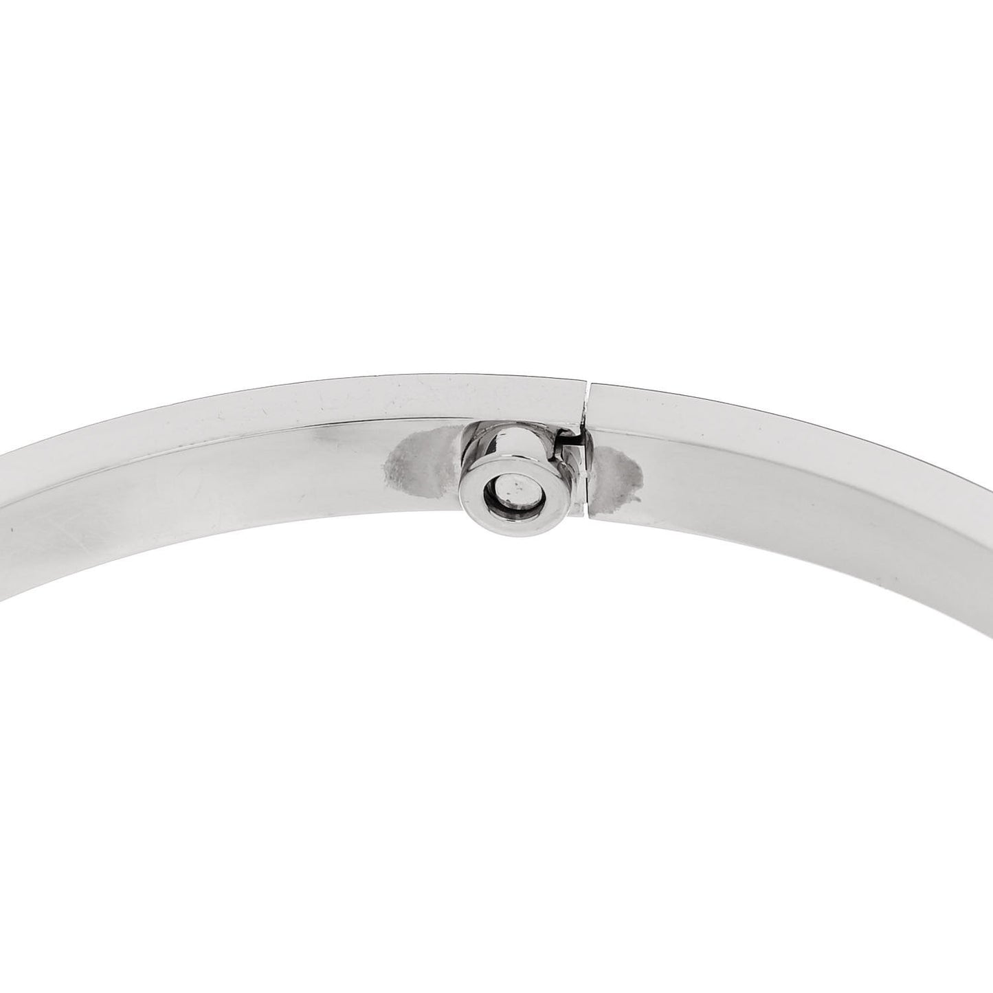 18K White Gold Small LOVE Bracelet 18