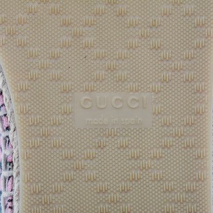 Gucci GG Supreme Monogram Bengal Espadrilles 39.5 Beige Pink 7 of 7