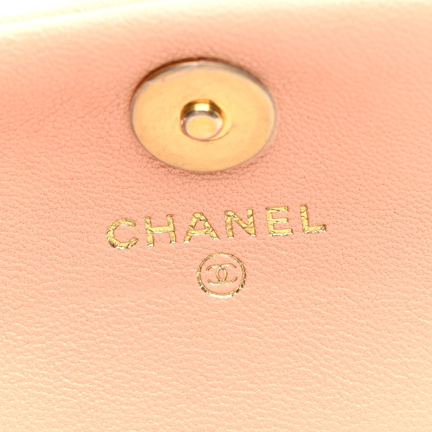 Chanel Lambskin Quilted Chanel 19 Flap Belt Bag Light Orange 6 of 10