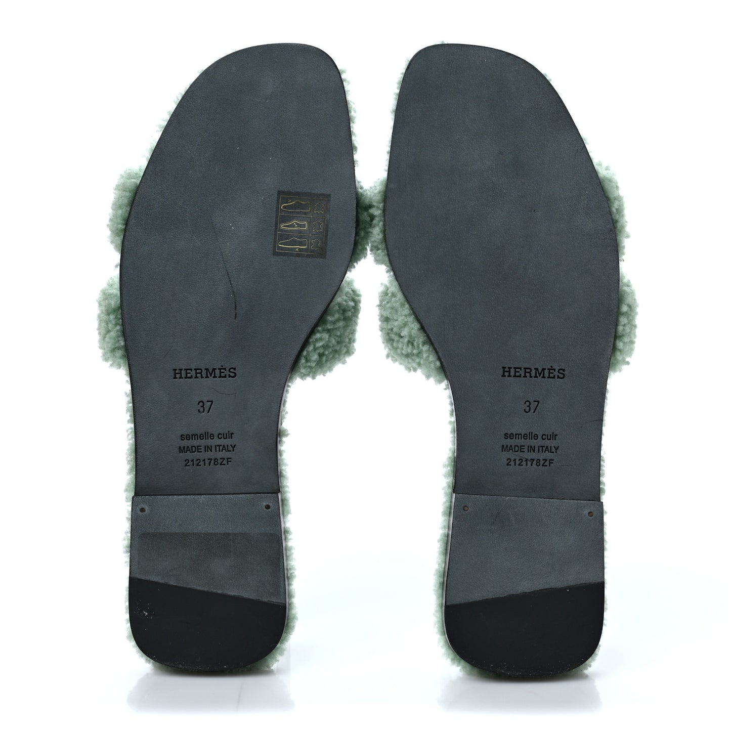 Woolskin Oran Sandals 37 Vert D'Eau