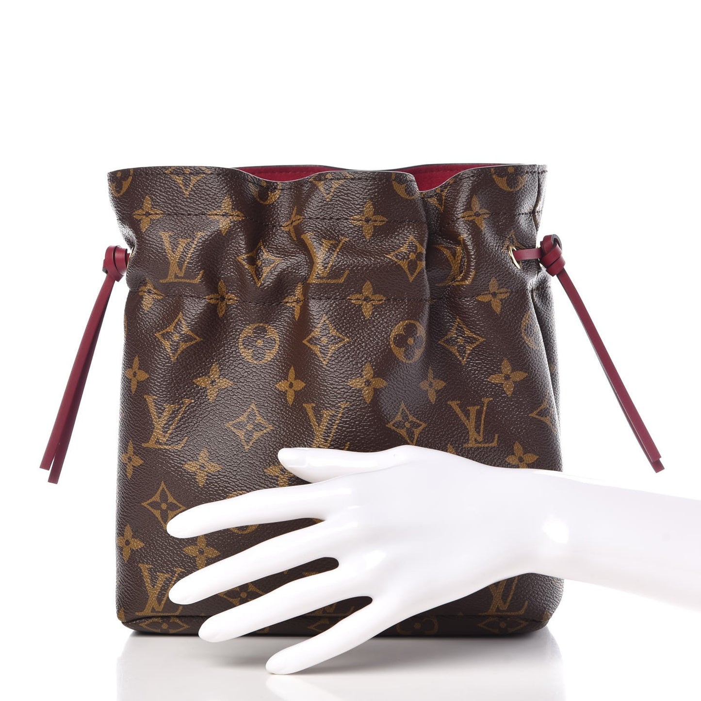 Monogram Pouch Noe Fuchsia