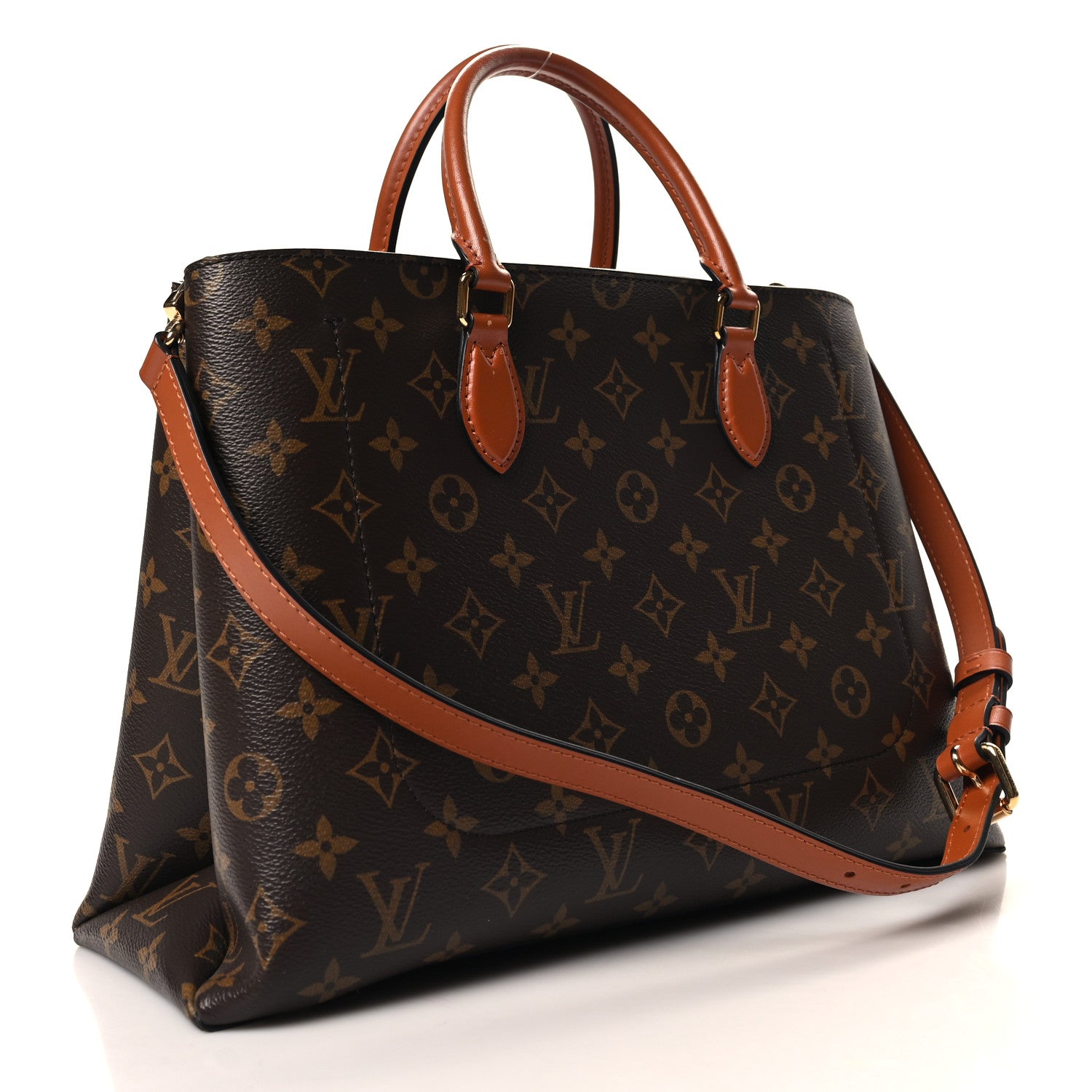 Louis Vuitton Monogram Flower Tote Caramel 3 of 12