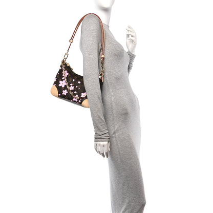 Louis Vuitton LV X TM Monogram Cherry Blossom Boulogne Sakura Brown 2 of 10