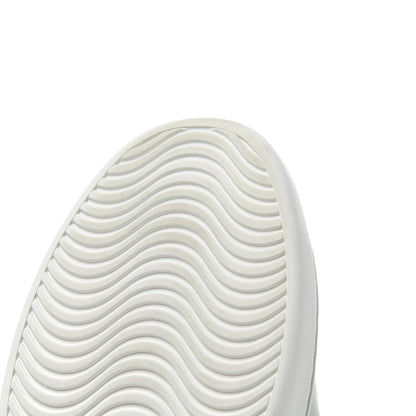 Gucci Calfskin Ayers Bee Embroidered Womens Ace Sneakers 37.5 White Green 16 of 18