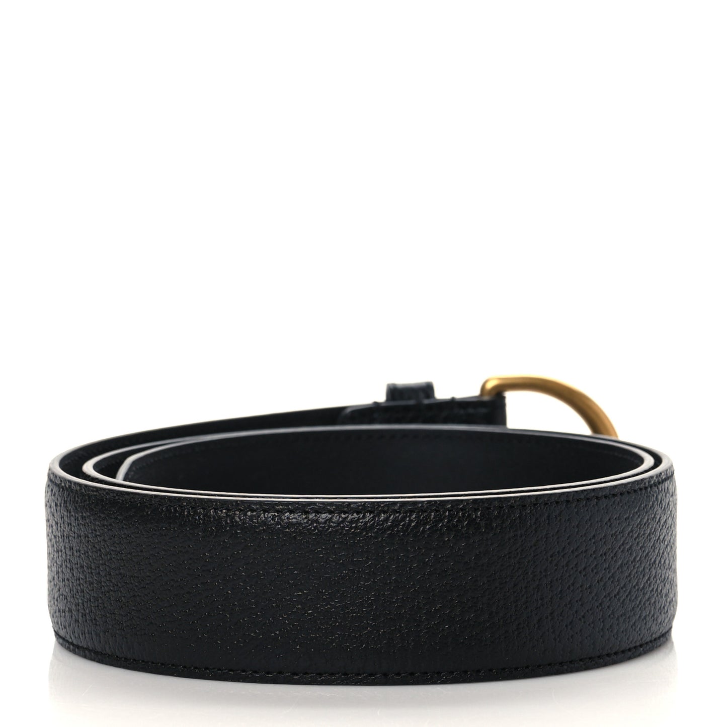 Textured Dollar Calfskin 40mm Belt 90 36 Black