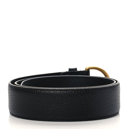 Gucci Textured Dollar Calfskin 40mm Belt 90 36 Black 3 of 6