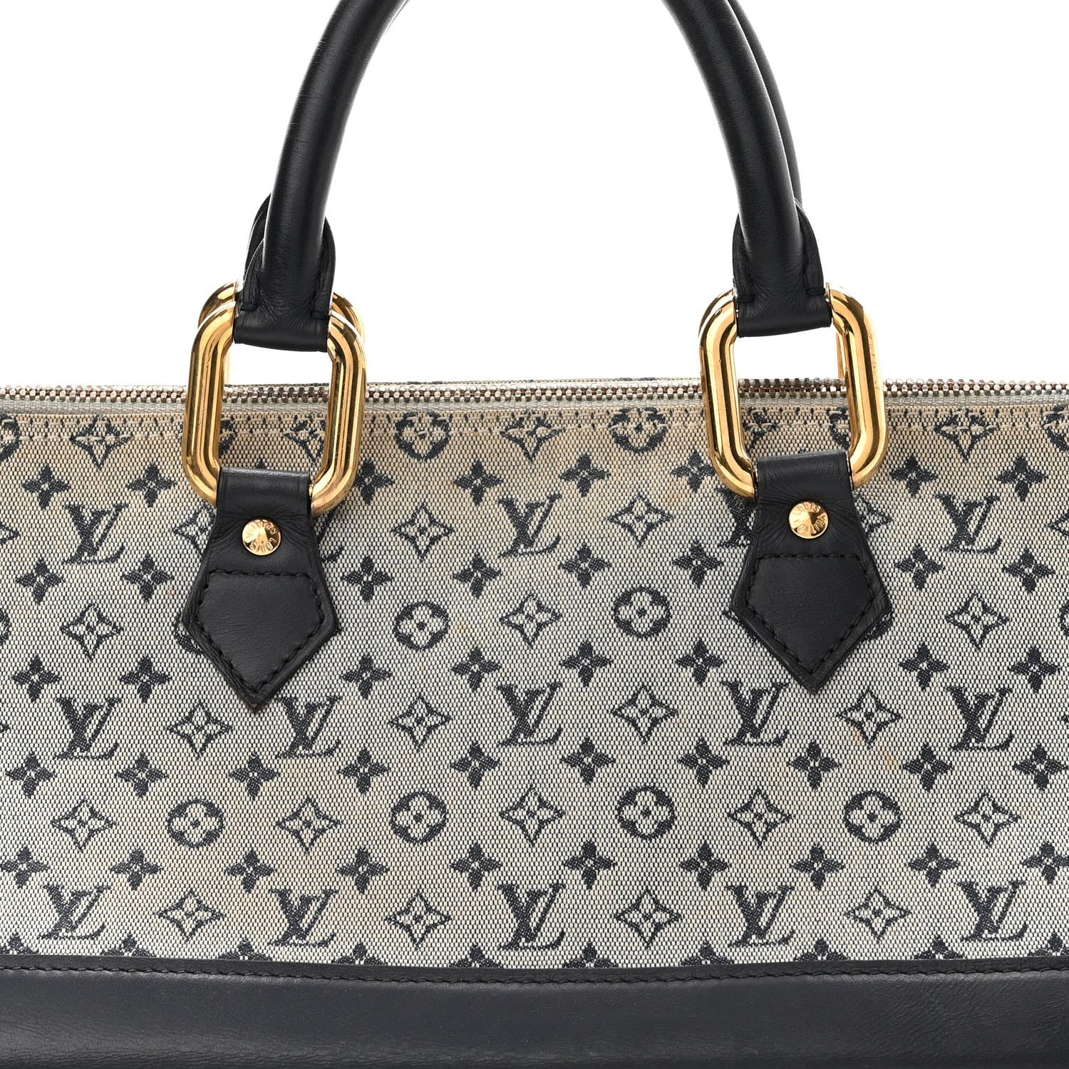 Louis Vuitton Mini Monogram Alma Long Blue 8 of 10