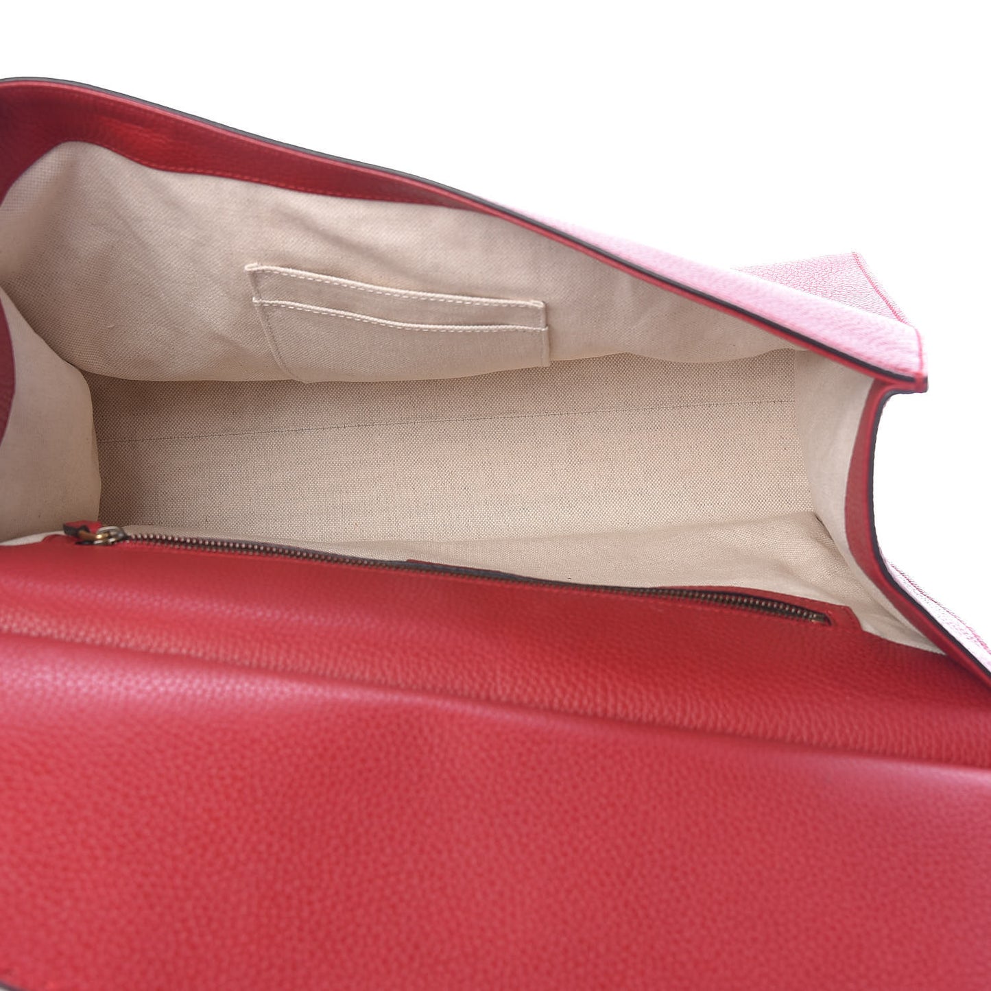 Calfskin Medium GG Marmont Top Handle Bag Vulcanic Red