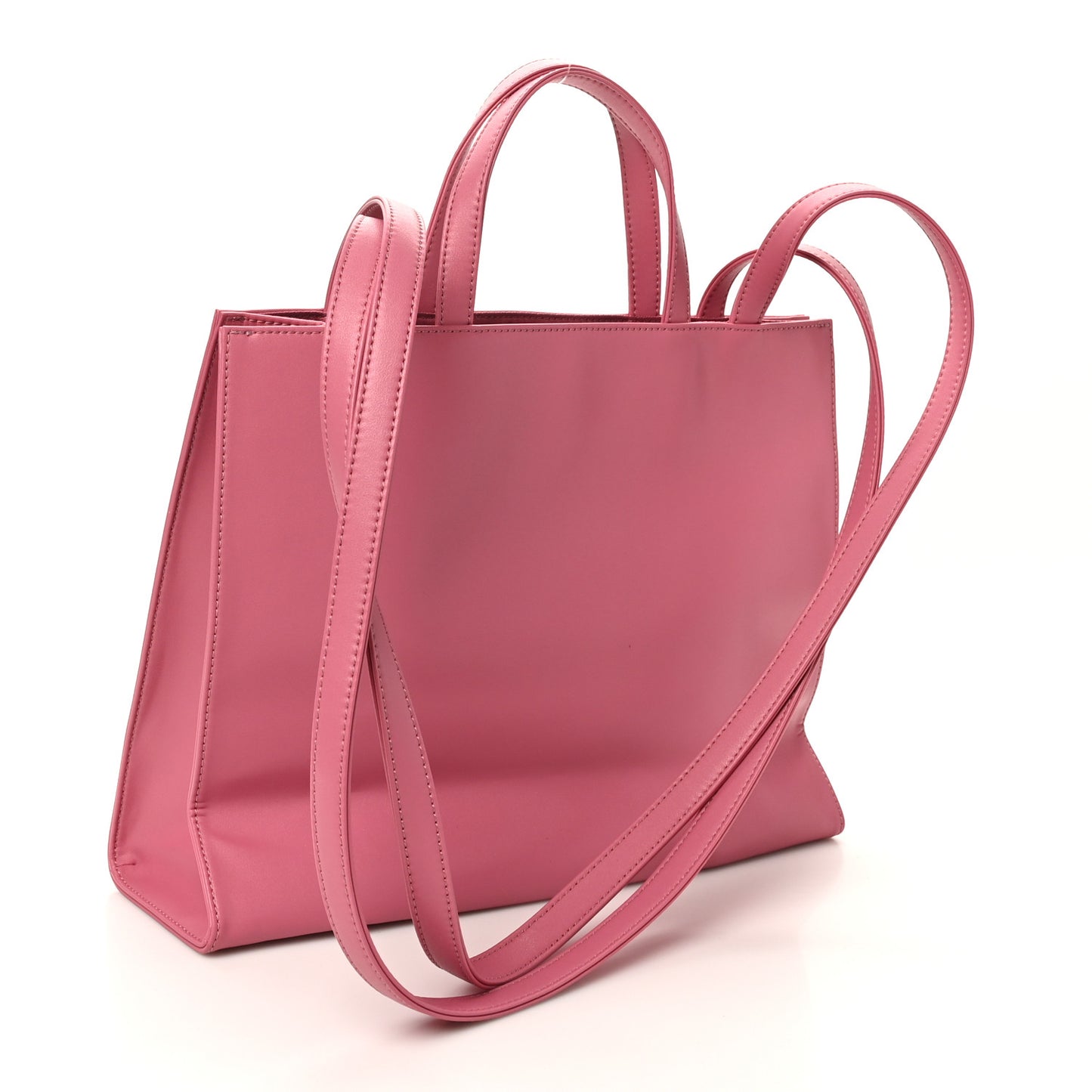 Vegan Leather Medium Shopping Bag Corned Beef