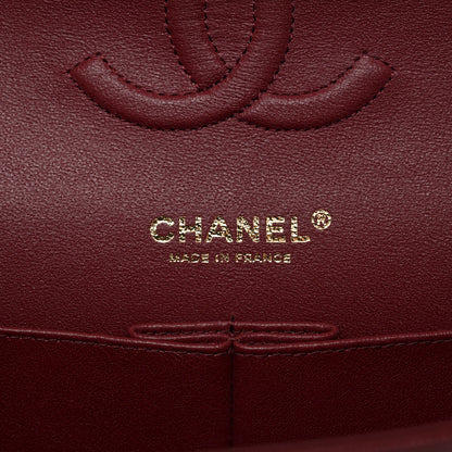Chanel Caviar Quilted Medium Double Flap Red 6 of 11