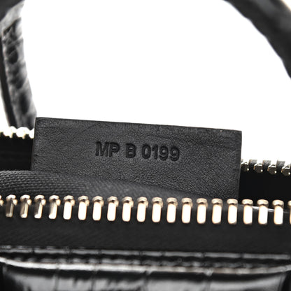 Givenchy Calfskin Crocodile Embossed Mini Antigona Black 7 of 11