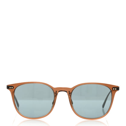 Oliver Peoples Acetate Metal Gerardo Sunglasses Dark Auburn Antique Gold Indigo Photochromic 2 of 7