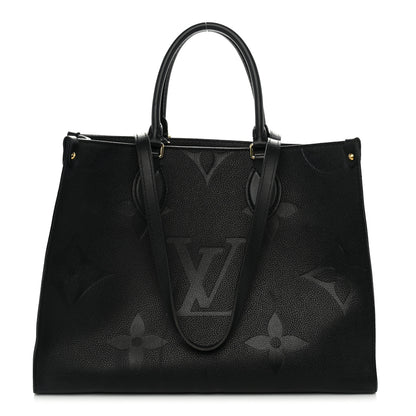 Louis Vuitton Empreinte Monogram Giant Onthego MM Black 1 of 15