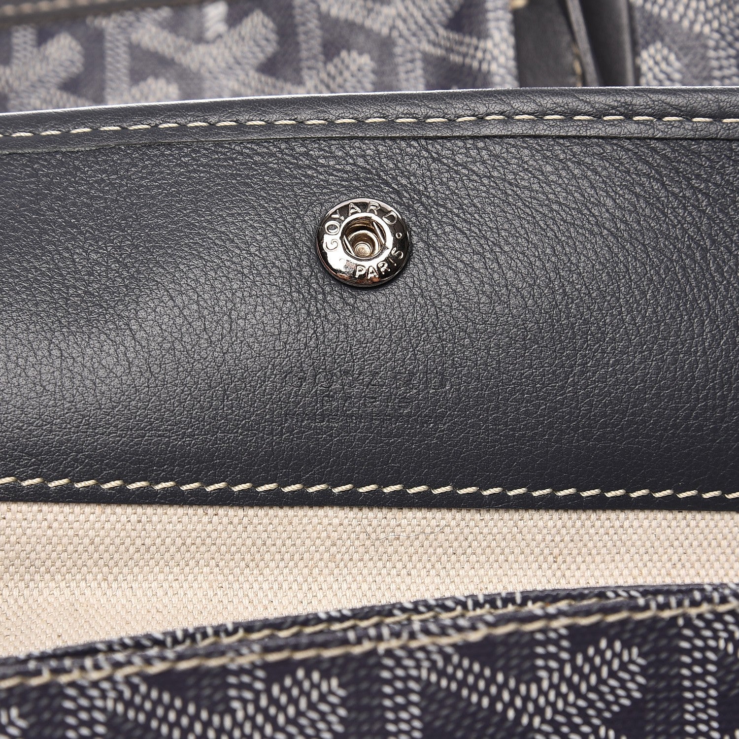Goyard Goyardine Saint Louis GM Grey 7 of 12