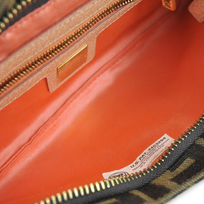 Fendi Zucca Small Shoulder Bag Tobacco Tan 6 of 11