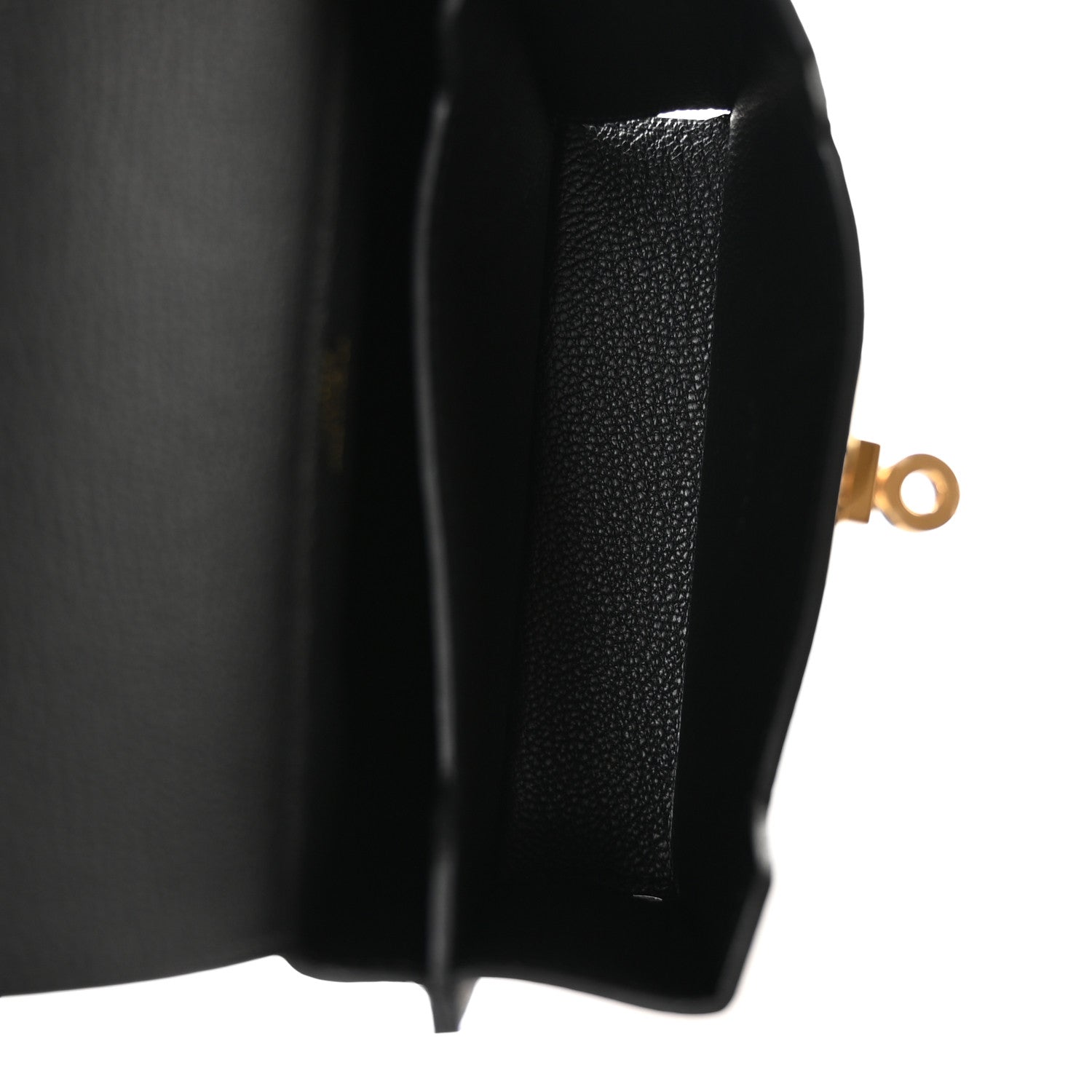Hermes Epsom Kelly Multi Pocket Pochette To Go Black 5 of 11