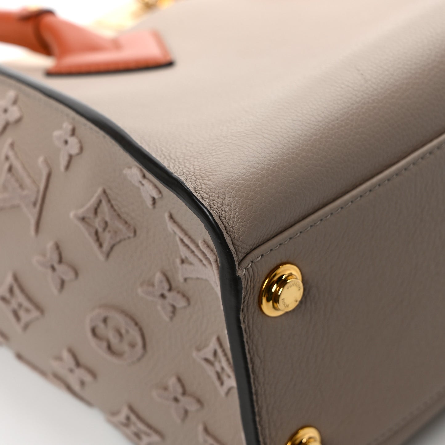 Calfskin Monogram Tufting On My Side Galet