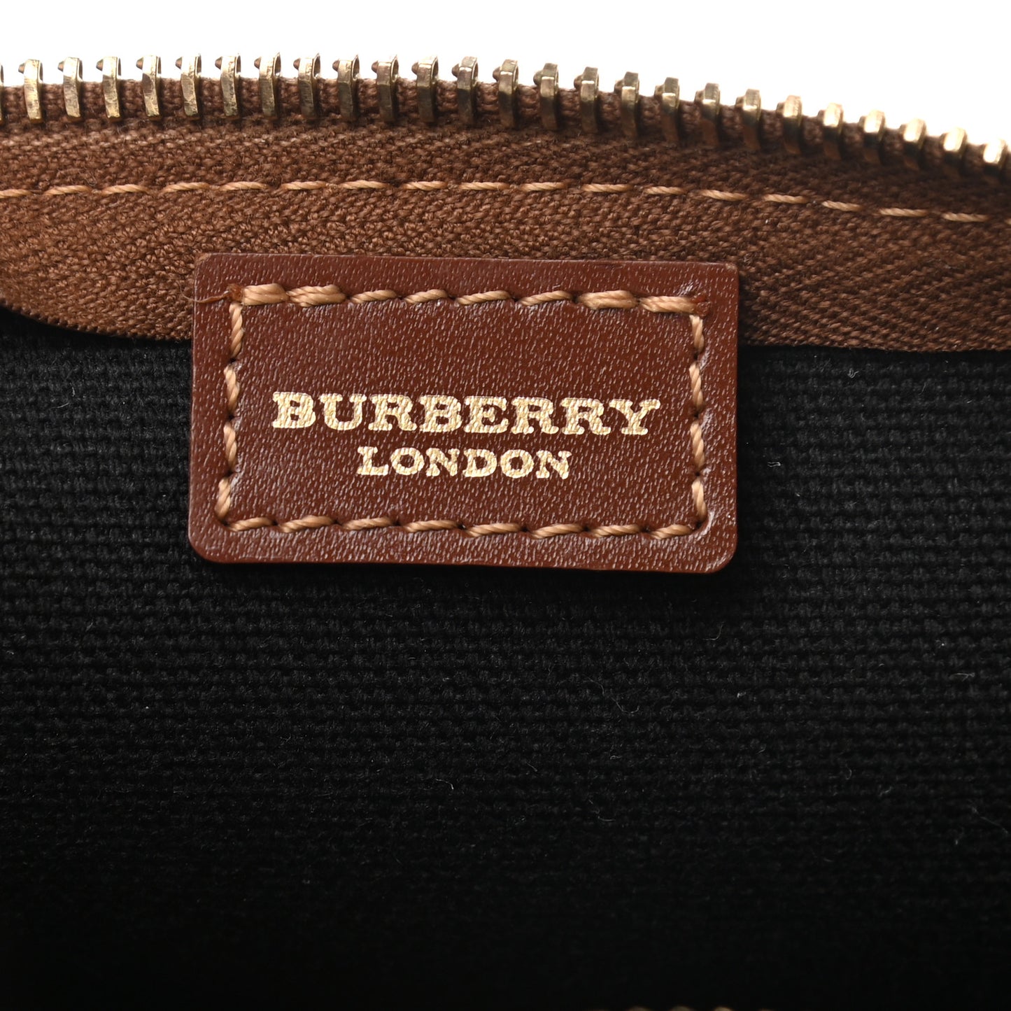 Haymarket Check Pochette Tan