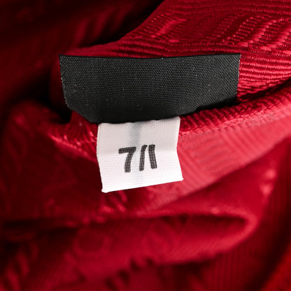 Prada Tessuto Nylon Mini Re-Edition 2000 Bag Rosso 8 of 12