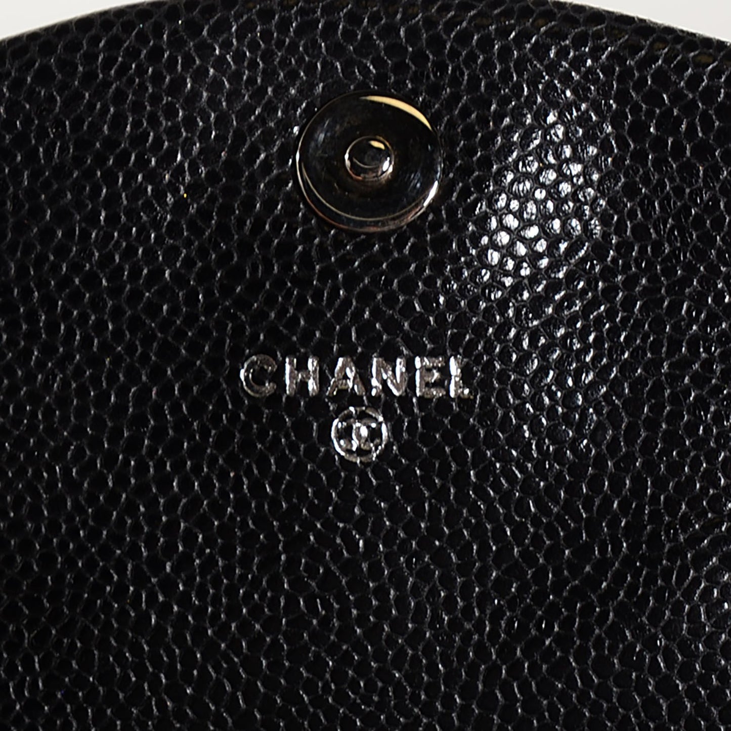 Caviar Half Moon Wallet On Chain WOC Black
