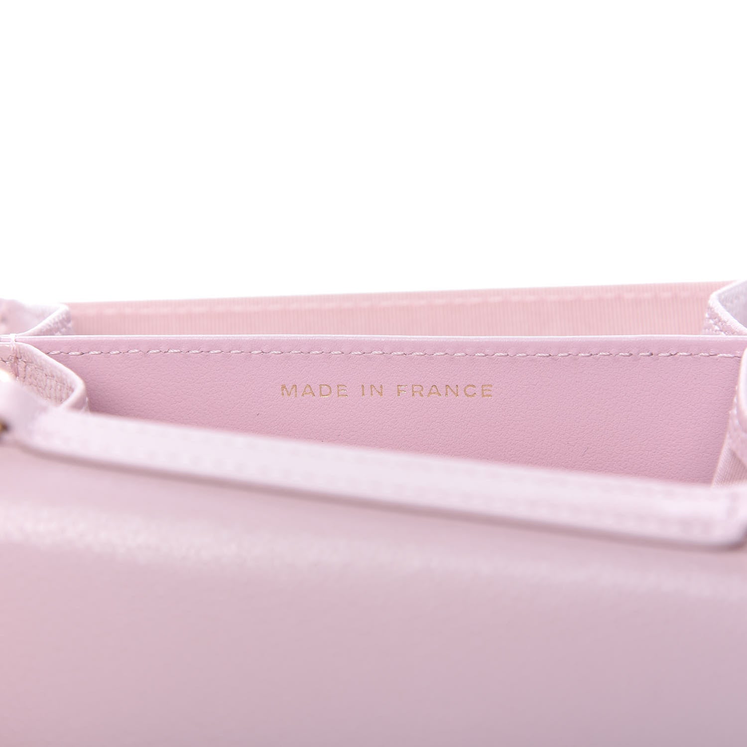 Chanel Caviar Quilted Coco Candy Card Holder On Chain Light Pink 7 of 9