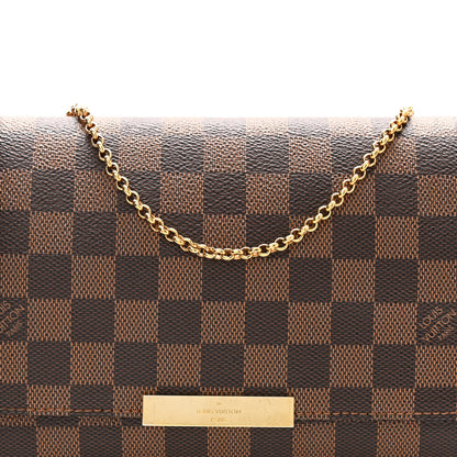 Louis Vuitton Damier Ebene Favorite MM 9 of 11