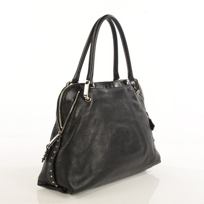 Marc Jacobs Leather Paradise Rio Satchel Black 3 of 8