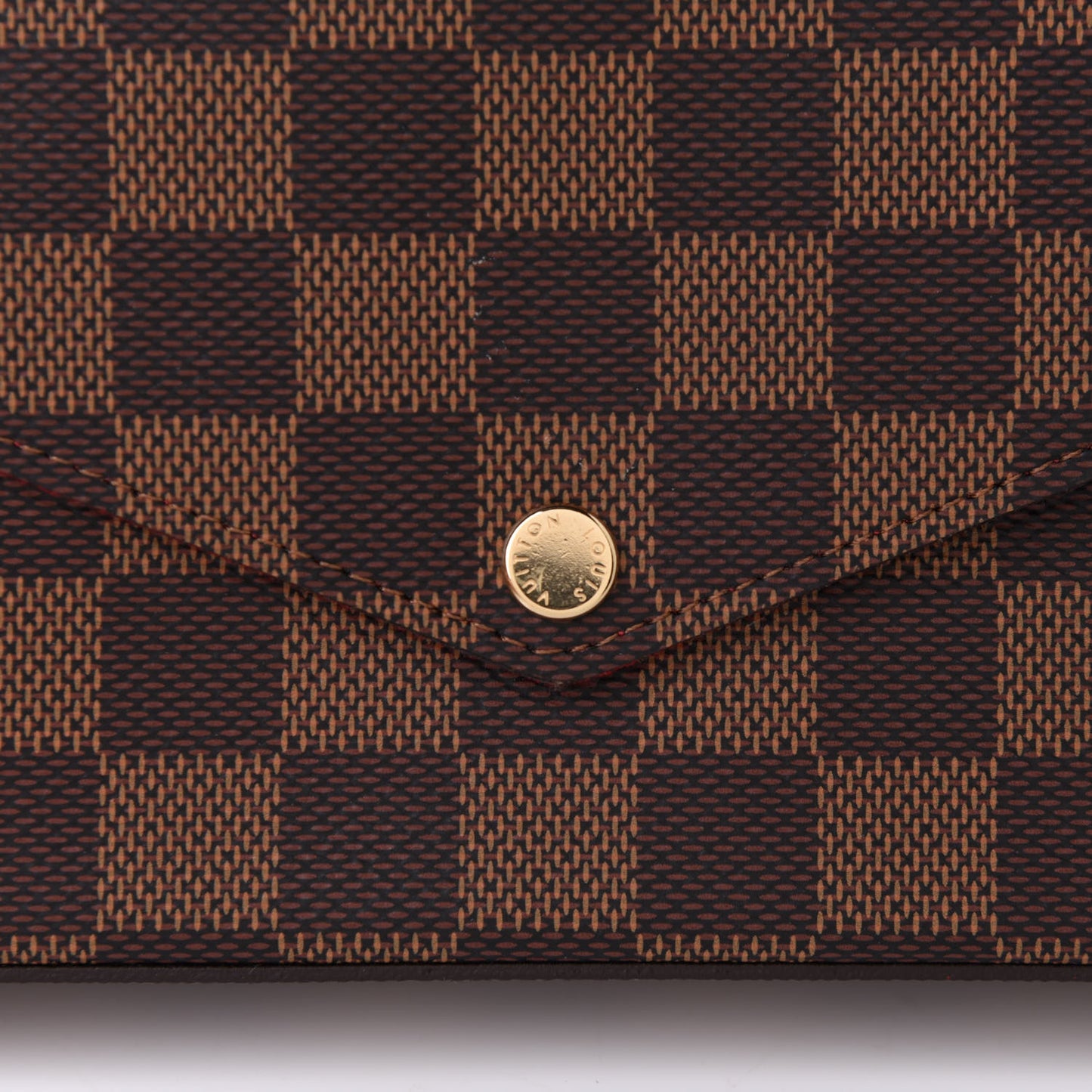 Damier Ebene Pochette Felicie Chain Wallet