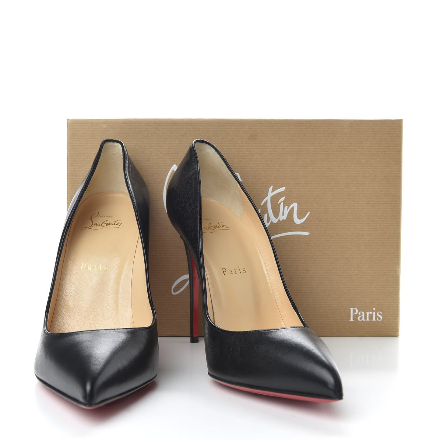 Shiny Nappa Pigalle Follies 100 Pumps 39.5 Black