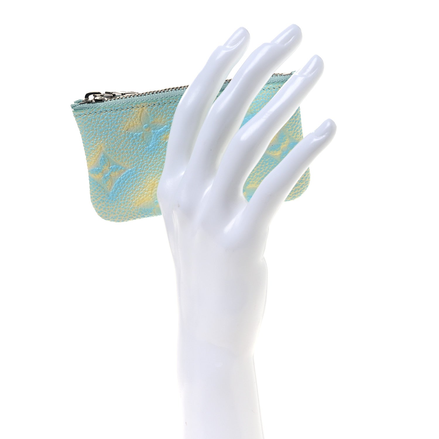 Louis Vuitton Empreinte Monogram Summer Stardust Key Pouch Water Green 2 of 9
