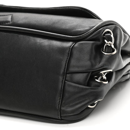 Chanel Calfskin Diagonal Ligne Flap Black 9 of 16
