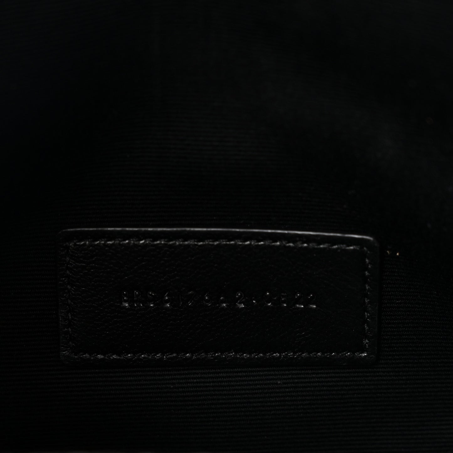 Grain De Poudre Matelasse Chevron Monogram Envelope Clutch Black Black